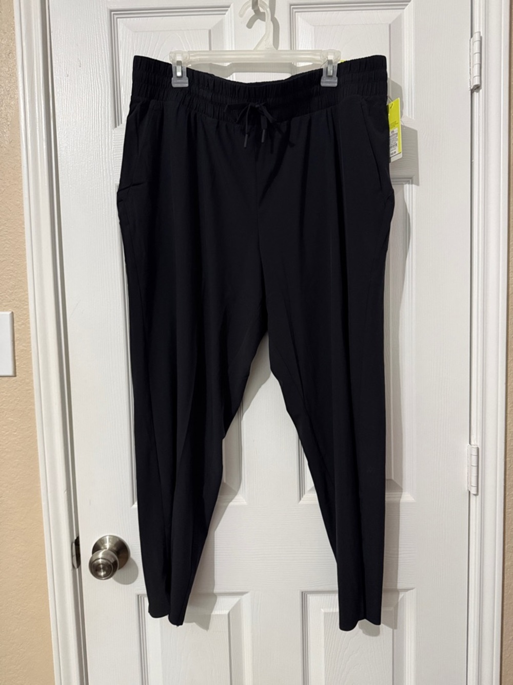 all in motion Black Jogger Pants with Drawstring Waist